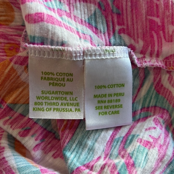 Lilly Pulitzer Pink Strapless Top in size XS - Picture 6 of 8